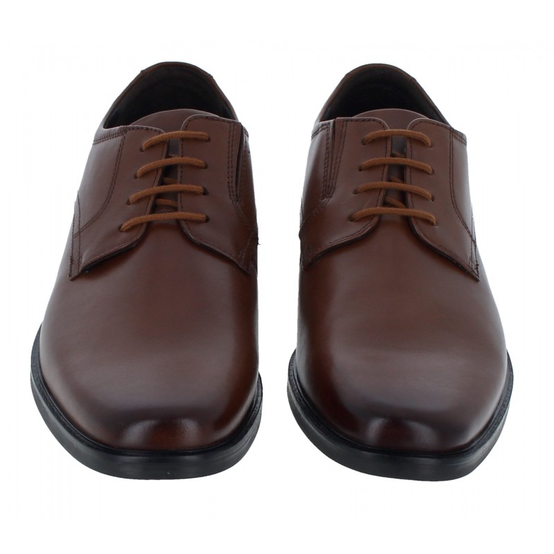 Clarks mens brown sales shoes